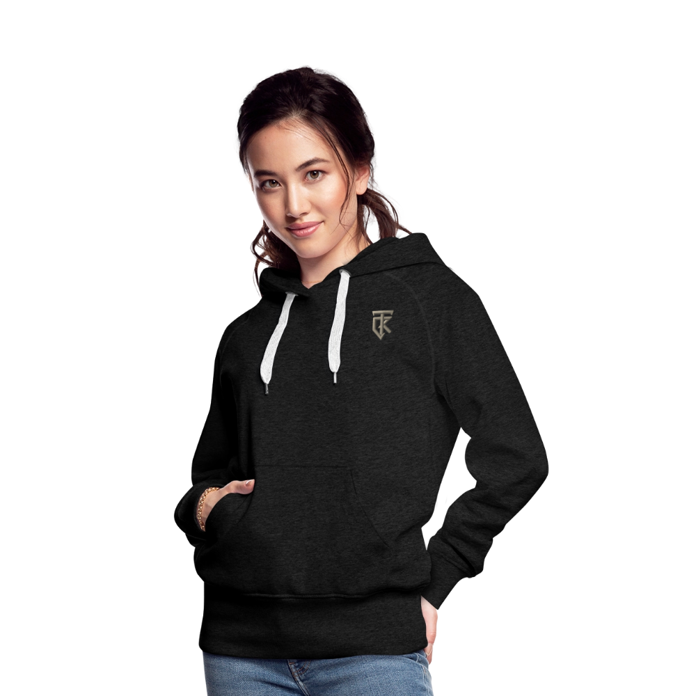 ThiKra's Premium Fithoodie / Women - charcoal grey