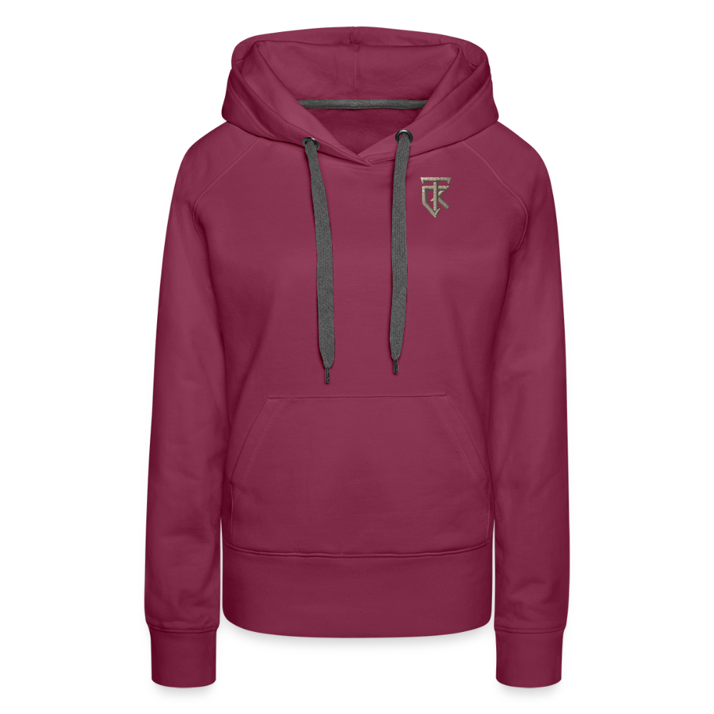 ThiKra's Premium Fithoodie / Women - bordeaux