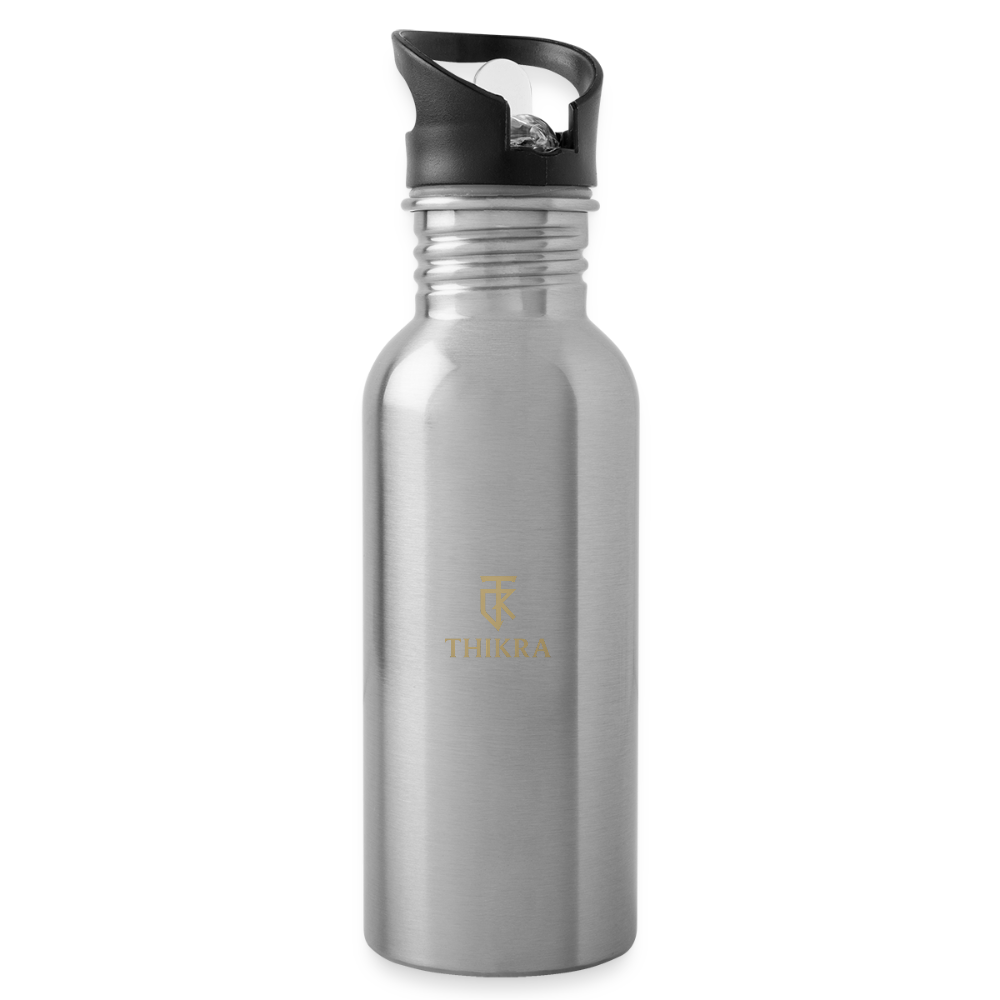 ThiKra's Strawed Fitbottle - silver