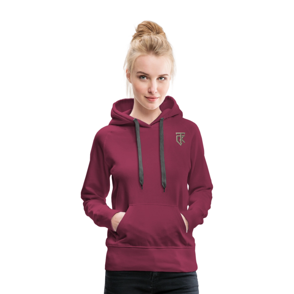 ThiKra's Premium Fithoodie / Women - bordeaux