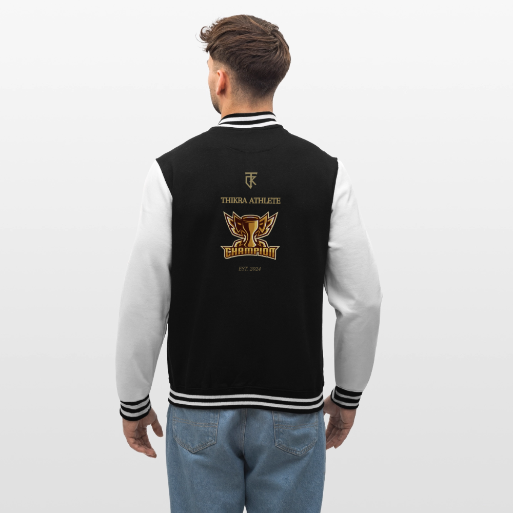 ThiKra's HYPE Fitjacket / Unisex - black/white