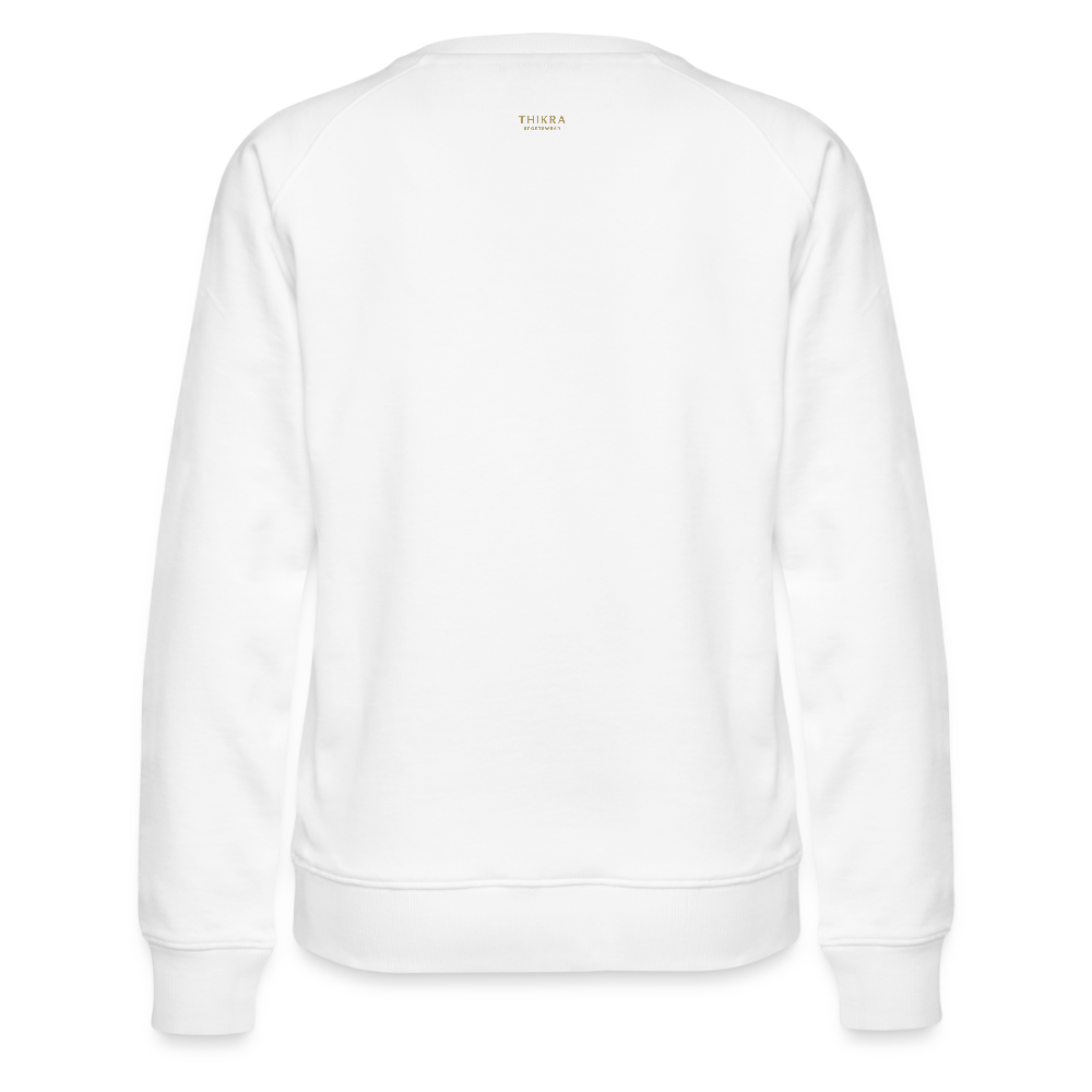 ThiKra's Premium Fitsweater / Women - white