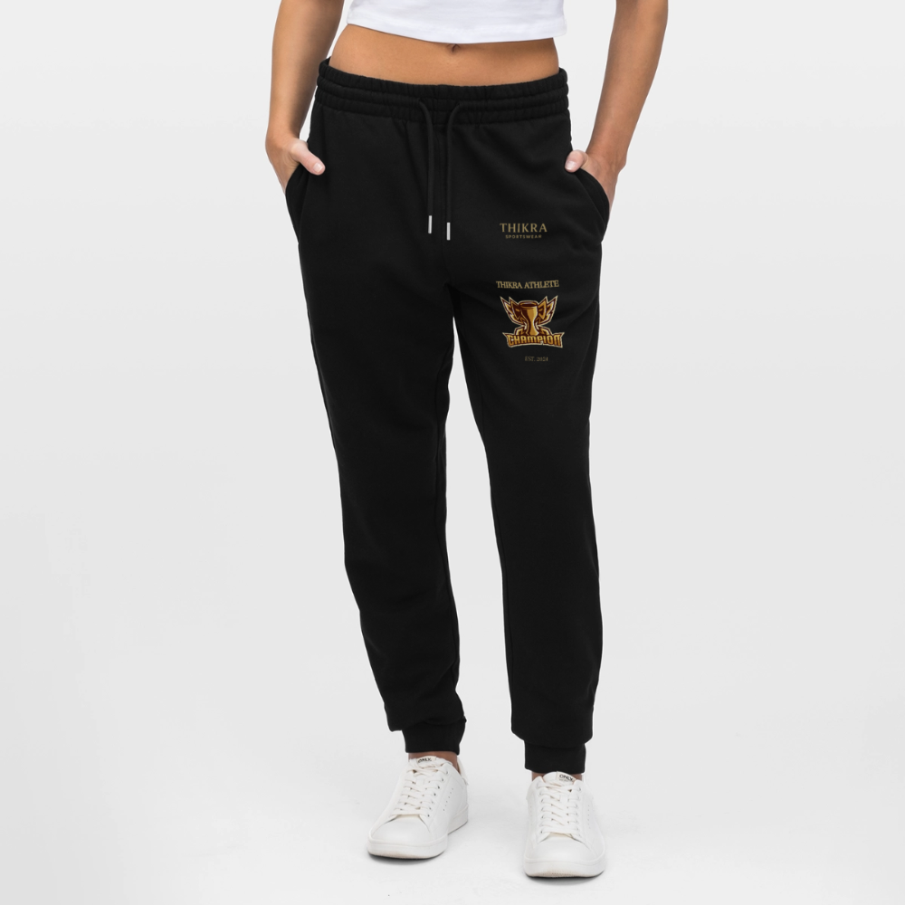 ThiKra's HYPE Fitjoggers / Unisex - black