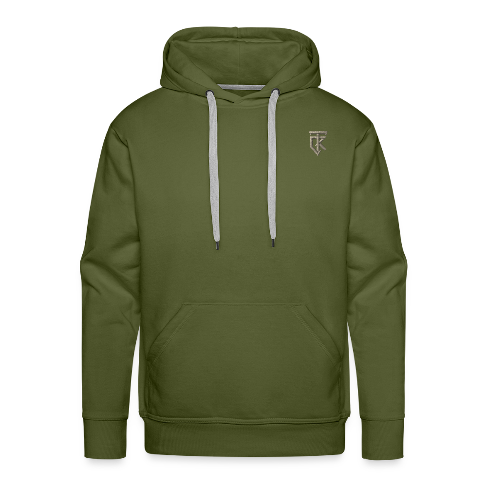 ThiKra's Premium Fithoodie / Men - olive green
