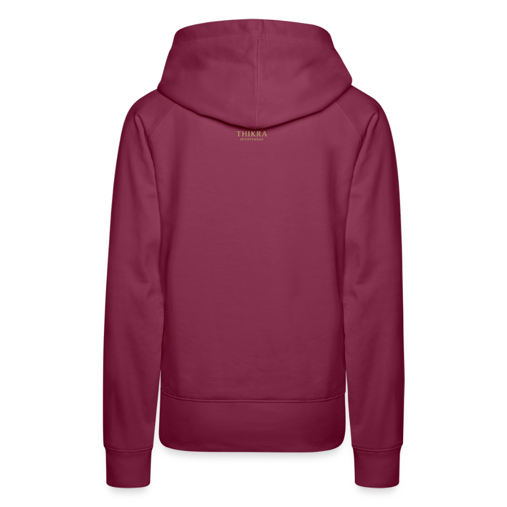 ThiKra's Premium Fithoodie / Women - bordeaux