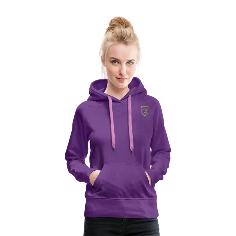 ThiKra's Premium Fithoodie / Women - purple