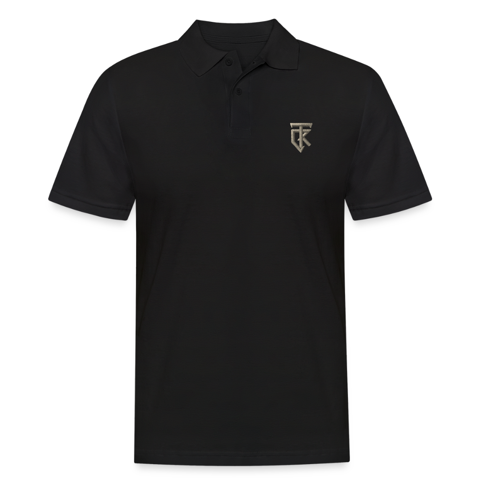 ThiKra's Premium Fitpolo / Men - black