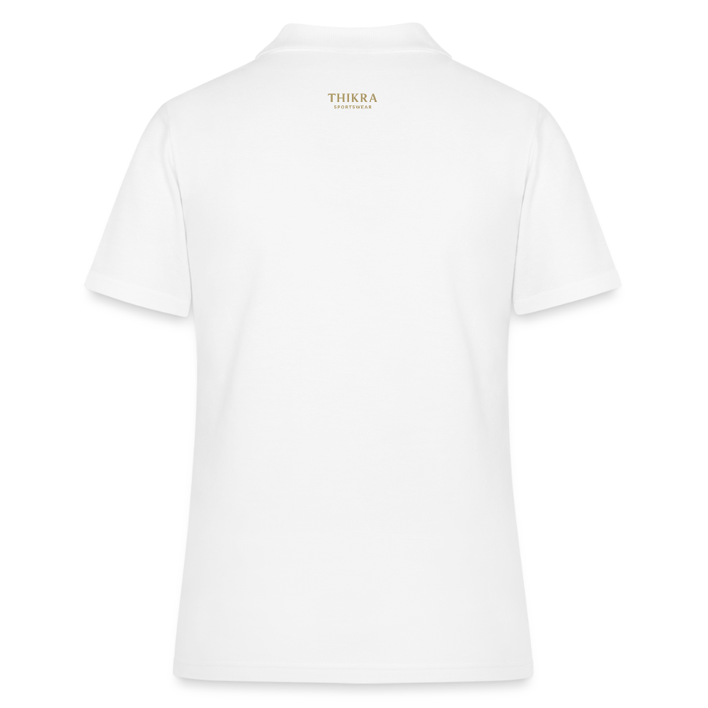 ThiKra's Premium Fitpolo / Women - white