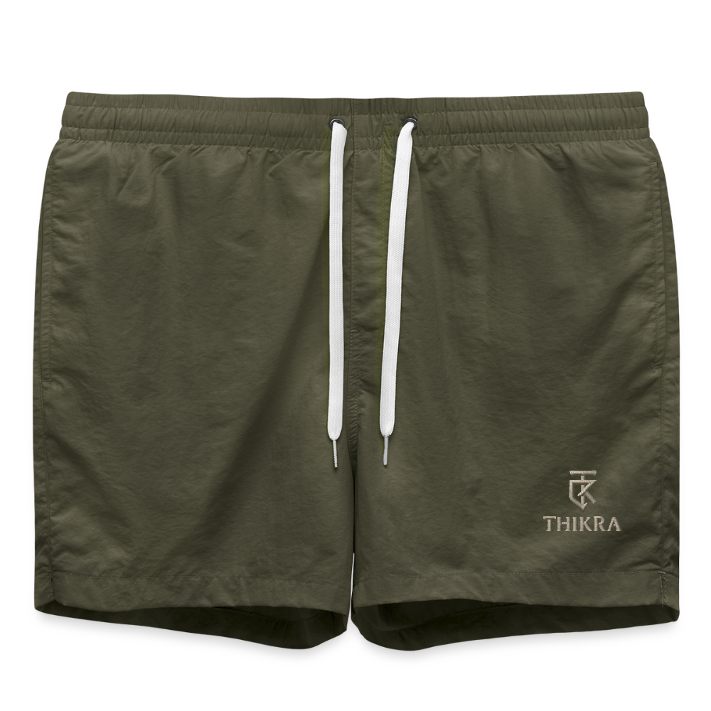 ThiKra's Premium Fit-trunks / Unisex - olive