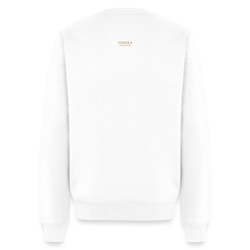 ThiKra's Premium Fitsweater / Men - white