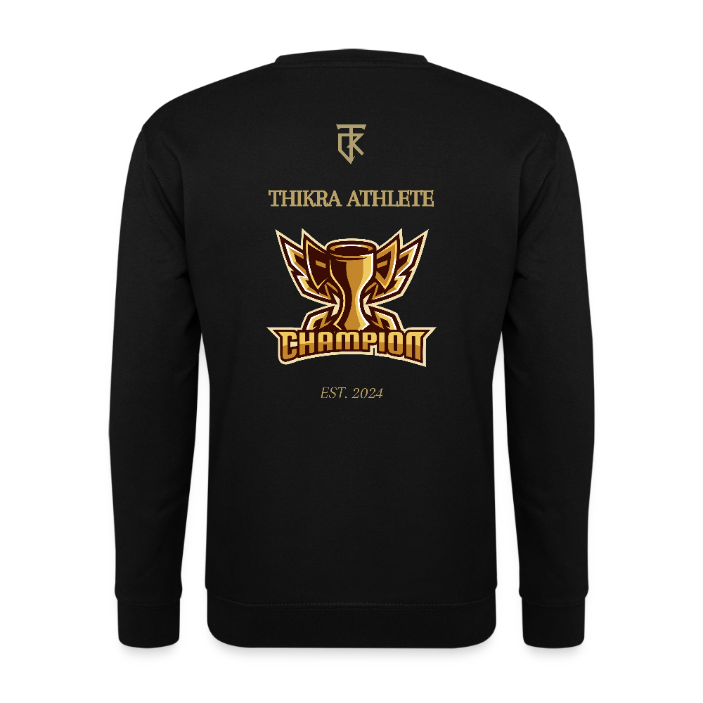 ThiKra's HYPE Fitsweater / Unisex - black