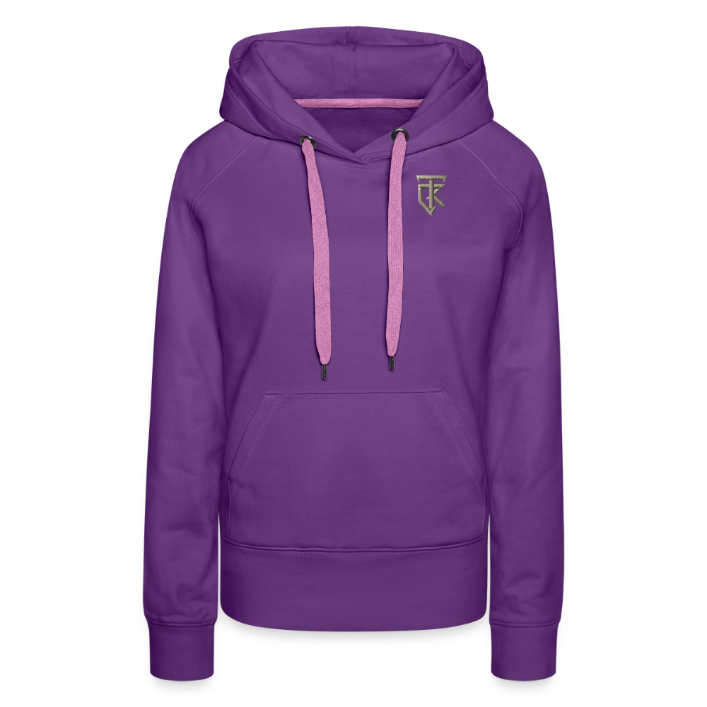 ThiKra's Premium Fithoodie / Women - purple