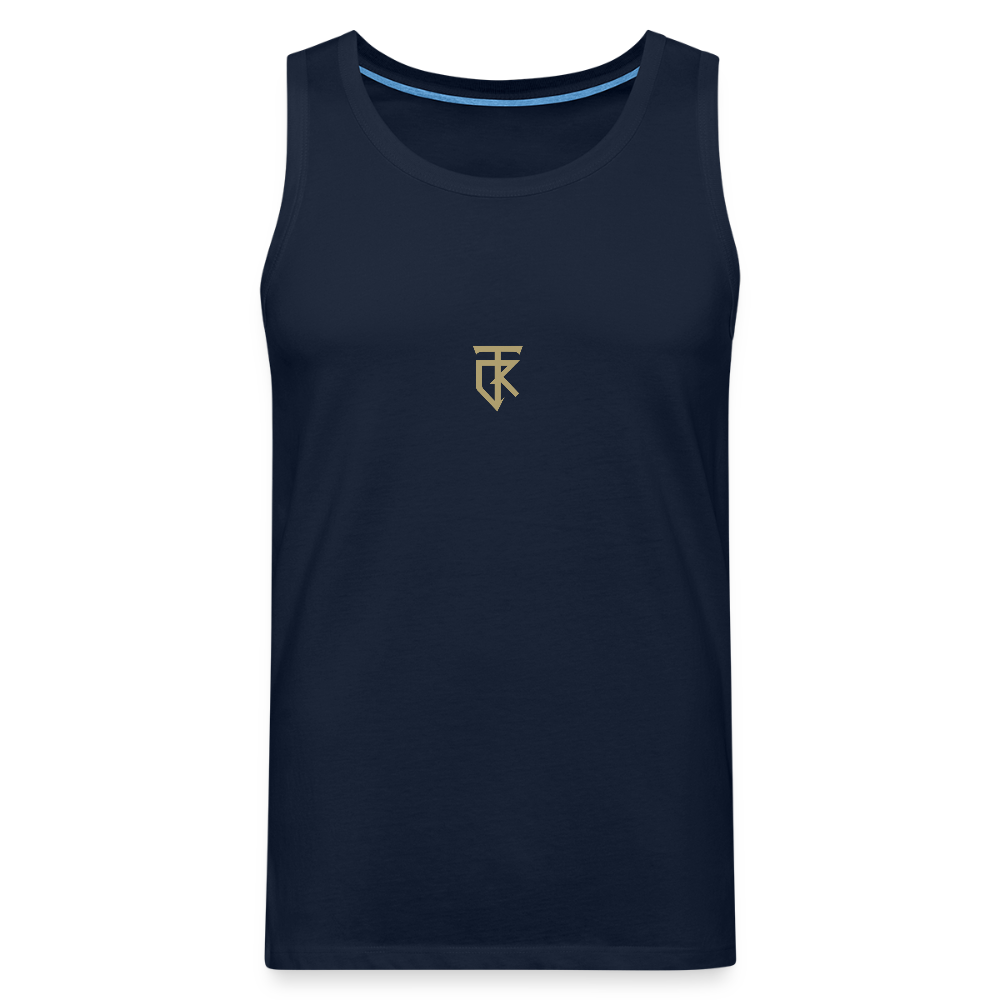 ThiKra's Premium Fit-Tanktop / Men - navy