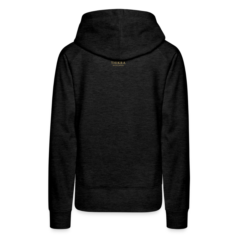 ThiKra's Premium Fithoodie / Women - charcoal grey