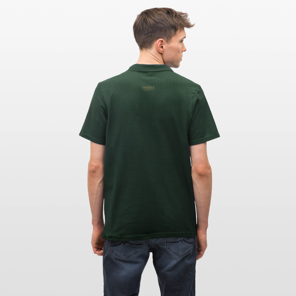 ThiKra's Premium Fitpolo / Men - forest green