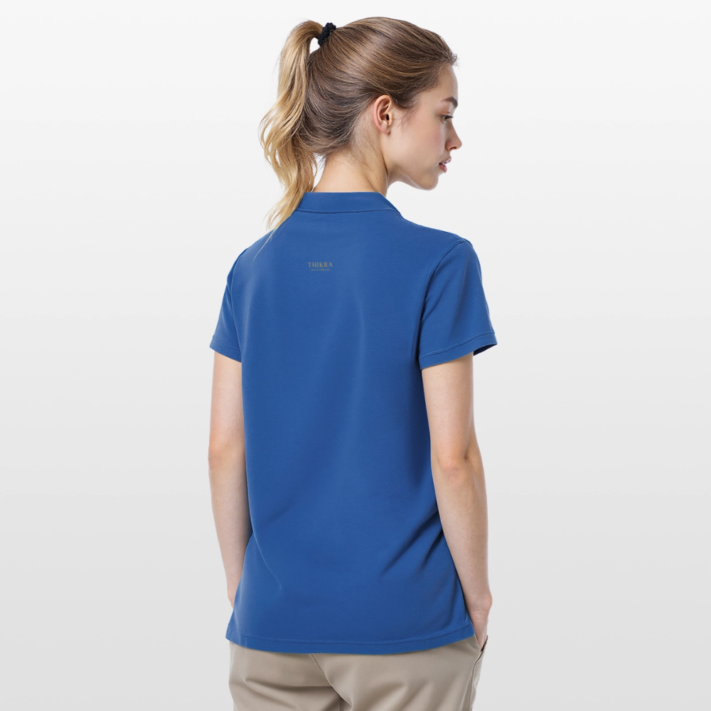ThiKra's Premium Fitpolo / Women - royal blue