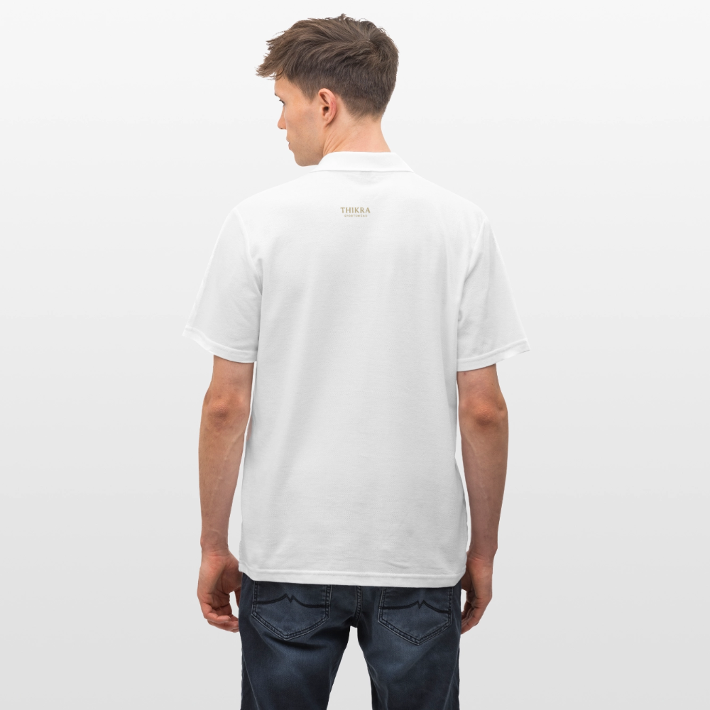 ThiKra's Premium Fitpolo / Men - white