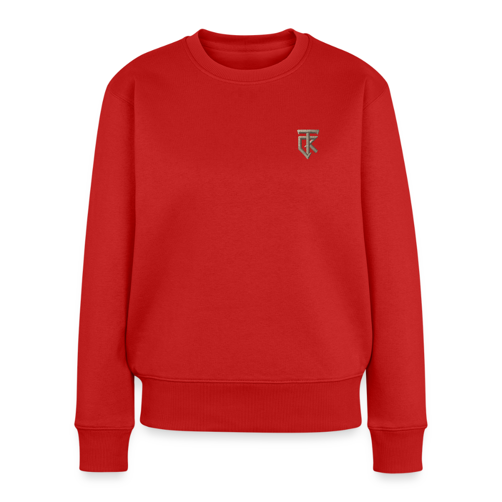 ThiKra's Premium Fitsweater / Women - red