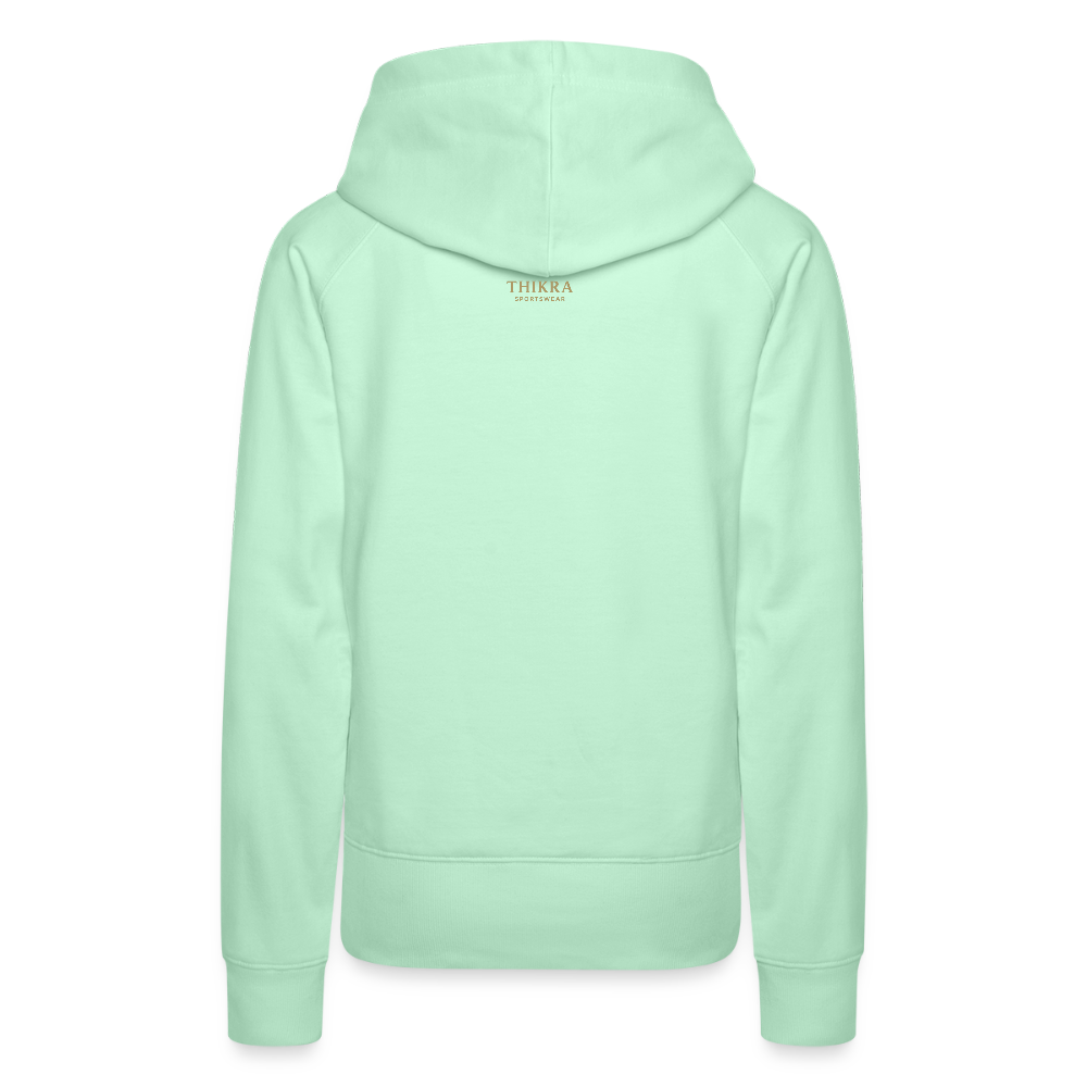 ThiKra's Premium Fithoodie / Women - light mint