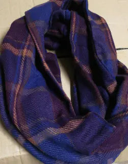 Cashmere-like Scarf with Hidden Zipper Closure